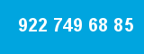 922 749 68 85